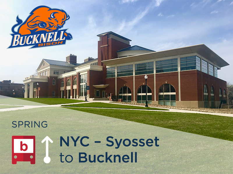 BreakShuttle Bus Tickets Bucknell from NYCSyosset after spring break